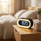 Digital Sunrise Alarm Clock with Dimmable Night Light and Natural Wake Sounds for Bedroom - Sofitte