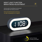 Digital Sunrise Alarm Clock with Dimmable Night Light and Natural Wake Sounds for Bedroom - Sofitte