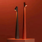 Modern Rechargeable LED Table Lamp with Adjustable Reading Light for Bedside and Desk