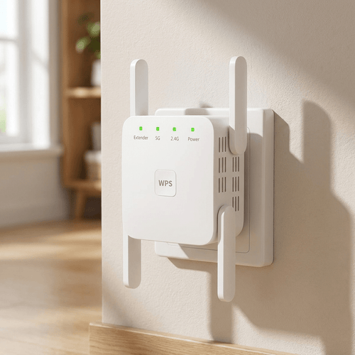 Dual-Band Wi-Fi Extender with High-Speed Connectivity for Seamless Coverage - Sofitte