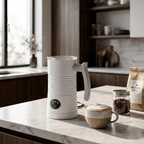 Electric Milk Frother for Coffee and Cappuccino - Automatic Hot and Cold Foam Maker - Sofitte