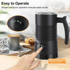 Electric Milk Frother for Coffee and Cappuccino - Automatic Hot and Cold Foam Maker - Sofitte