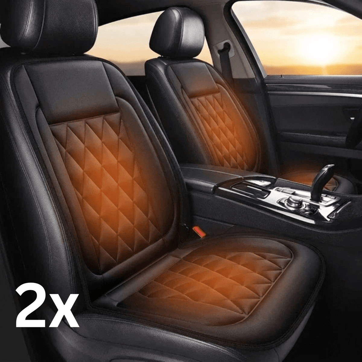 Heated Car Seat Cushions with Dual Control for Instant Winter Comfort - Sofitte