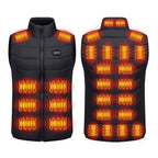 Heated Vest with USB Rechargeable Battery and Multiple Heating Zones for Outdoor Activities