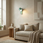 Nordic Wall-Mounted Adjustable Lamp with Integrated Switch for Bedroom and Study