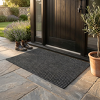 Non-Slip Door Mat for Indoor and Outdoor Use with Dirt-Resistant Textured Surface