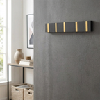 Wall-Mounted Foldable Hook for Coats and Accessories in Stainless Steel