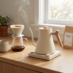 Gooseneck Electric Kettle with Precision Temperature Control for Coffee and Tea