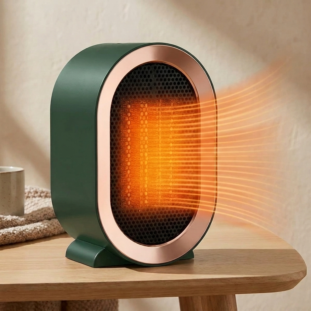 Portable Electric Heater with Energy Efficiency and Programmable Timer