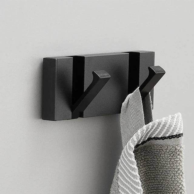 Wall-Mounted Foldable Hook for Coats and Accessories in Stainless Steel