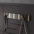Wall-Mounted Foldable Hook for Coats and Accessories in Stainless Steel