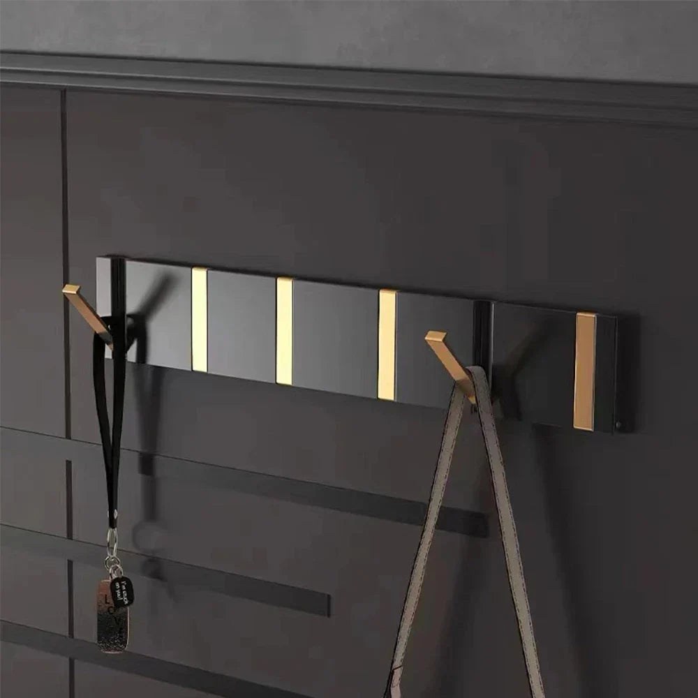 Wall-Mounted Foldable Hook for Coats and Accessories in Stainless Steel