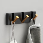 Wall-Mounted Foldable Hook for Coats and Accessories in Stainless Steel