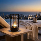 Cordless Rechargeable Crystal Lantern for Indoor and Outdoor Use