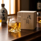 Crystal Whiskey Glass for Japanese-Inspired Enjoyment and Timeless Elegance