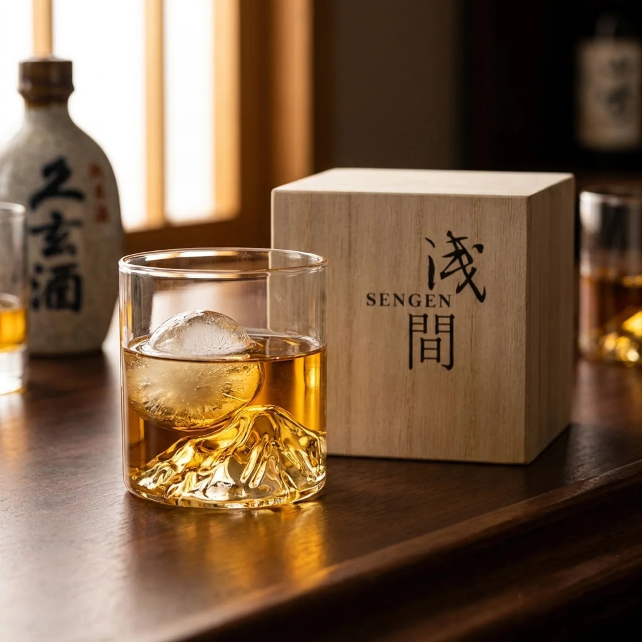 Crystal Whiskey Glass for Japanese-Inspired Enjoyment and Timeless Elegance