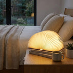Portable Foldable Table Lamp with 360° Design and Rechargeable Battery for Modern Home Lighting