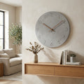 Minimalist Wall Clock with Silent Quartz Movement for Modern Home Décor