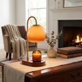 Flameless Candle Warmer Table Lamp with Adjustable Brightness for Safe Home Fragrance