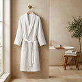 Soft Cotton Bathrobe for Comfort and Relaxation at Home