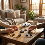Magnetic Strategy Board Game for Family Fun and Skill Development