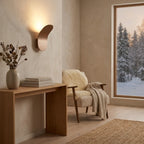 Scandinavian Wall Lamp with LED Lighting for Bedrooms and Living Rooms