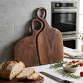 Walnut Cutting Board with Dual-Sided Functionality for Kitchen and Serving
