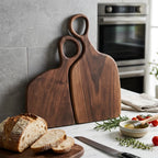 Walnut Cutting Board with Dual-Sided Functionality for Kitchen and Serving