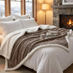 Ultra-Soft Double-Sided Fleece Blanket for Cozy Winter Nights