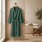 Soft Cotton Bathrobe for Comfort and Relaxation at Home