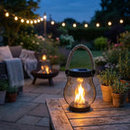 USB Rechargeable Rope Lantern with Light-Sensing Function for Outdoor and Indoor Use