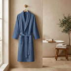 Soft Cotton Bathrobe for Comfort and Relaxation at Home