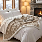 Ultra-Soft Double-Sided Fleece Blanket for Cozy Winter Nights