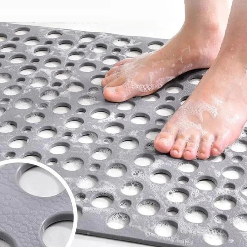 Antislip Shower Mat with Hygienic Protection for Bathroom Safety and Comfort