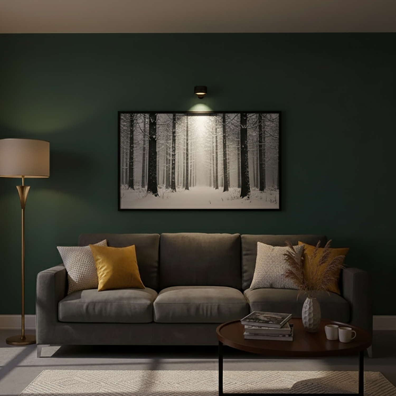 Cordless Magnetic Wall Light with Rechargeable Battery for Flexible Illumination