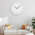 Minimalist Wall Clock with Silent Quartz Movement for Modern Home Décor - Sofitte