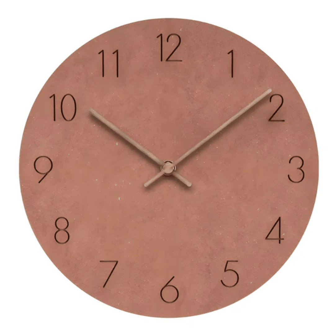 Minimalist Wall Clock with Silent Quartz Movement for Modern Home Décor - Sofitte