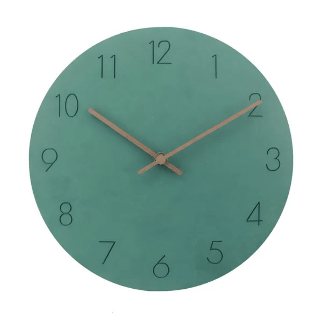 Minimalist Wall Clock with Silent Quartz Movement for Modern Home Décor - Sofitte