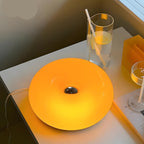 Modern Dimmable LED Table Lamp with Glass Shade for Bedroom and Living Room