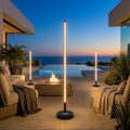 Modern Outdoor Floor Lamp with Wireless Charging for Patios and Gardens - Sofitte
