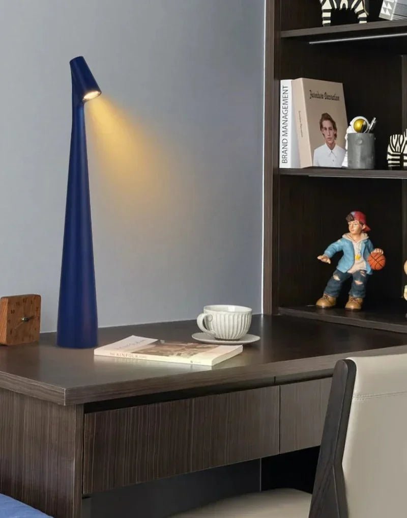 Modern Rechargeable LED Table Lamp with Adjustable Reading Light for Bedside and Desk - Sofitte