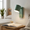 Nordic Wall-Mounted Adjustable Lamp with Integrated Switch for Bedroom and Study - Sofitte