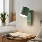 Nordic Wall-Mounted Adjustable Lamp with Integrated Switch for Bedroom and Study - Sofitte