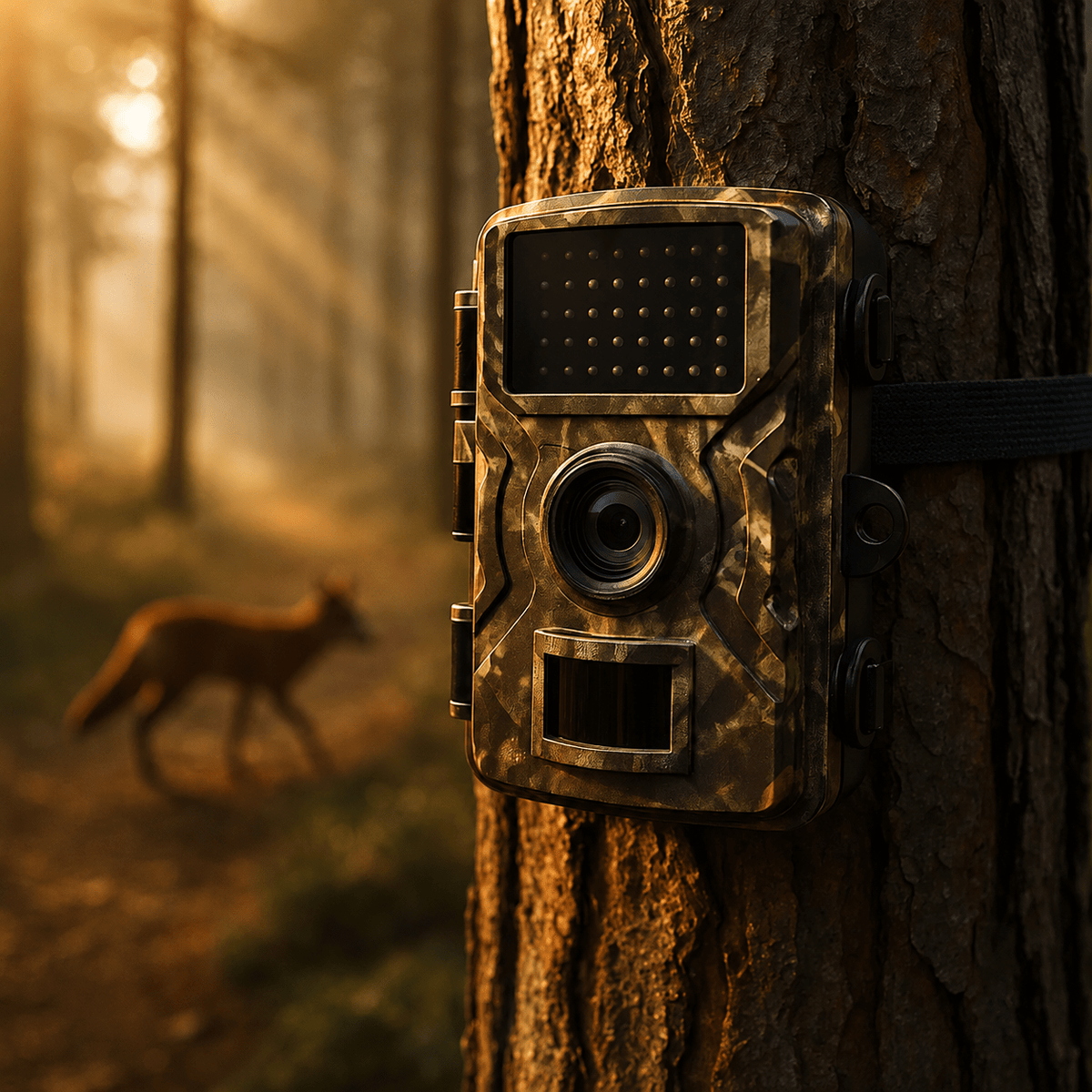 Outdoor Wildlife Trail Camera with Night Vision and Fast Trigger Speed - Sofitte