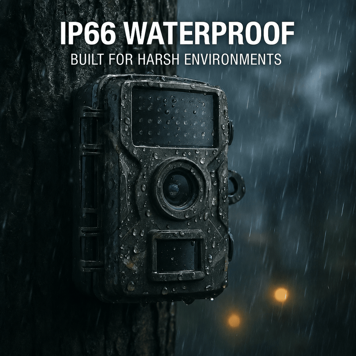 Outdoor Wildlife Trail Camera with Night Vision and Fast Trigger Speed - Sofitte