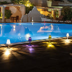 Cordless Crystal Touch Lamp with Adjustable Brightness for Indoor and Outdoor Use