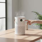 Portable Air Purifier with True HEPA Filter and Rechargeable Battery for Clean Air - Sofitte