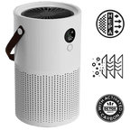 Portable Air Purifier with True HEPA Filter and Rechargeable Battery for Clean Air - Sofitte