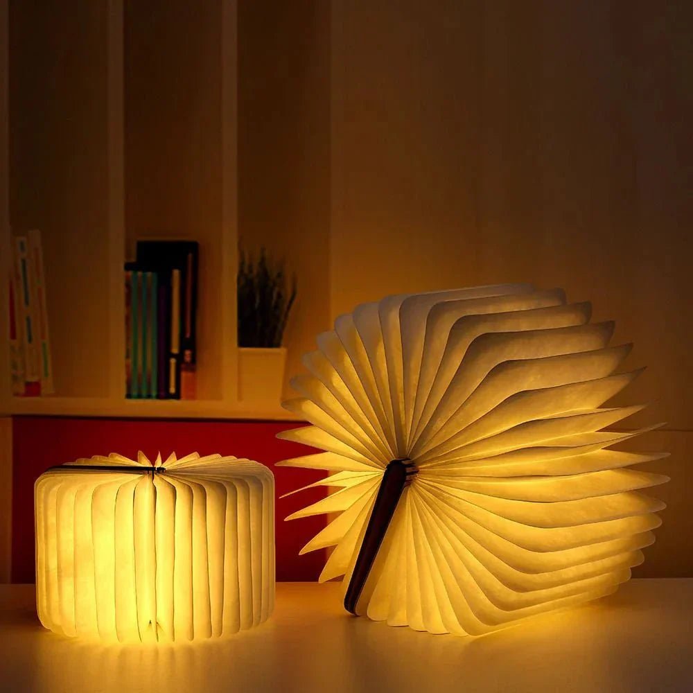 Portable Foldable Table Lamp with 360° Design and Rechargeable Battery for Modern Home Lighting - Sofitte