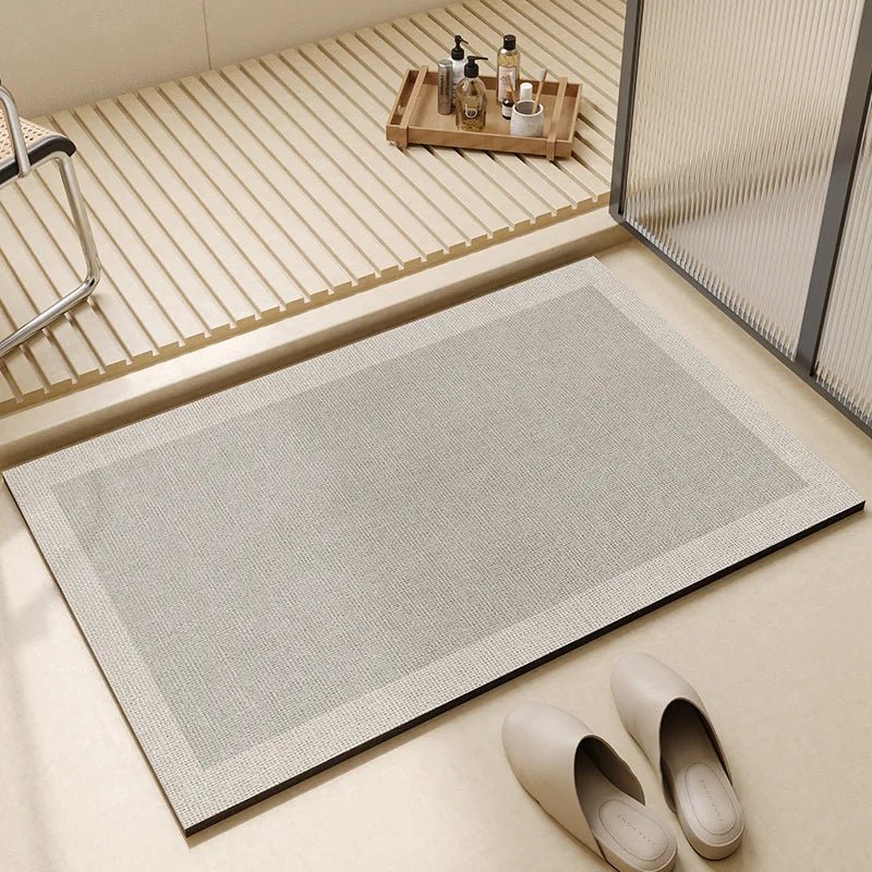 Quick-Dry Non-Slip Bath Mat for Bathroom with Super Absorbent Technology - Sofitte
